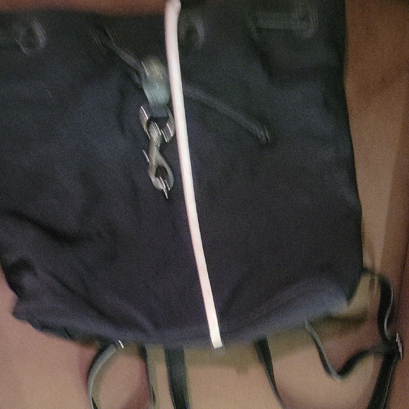 Rebecca Minkoff Pewter Chain-Trim Backpack - Picture 13 of 15